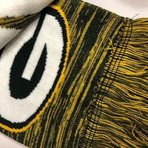 Green Bay Packer FOCO Winter Scarf New/tags Fringe